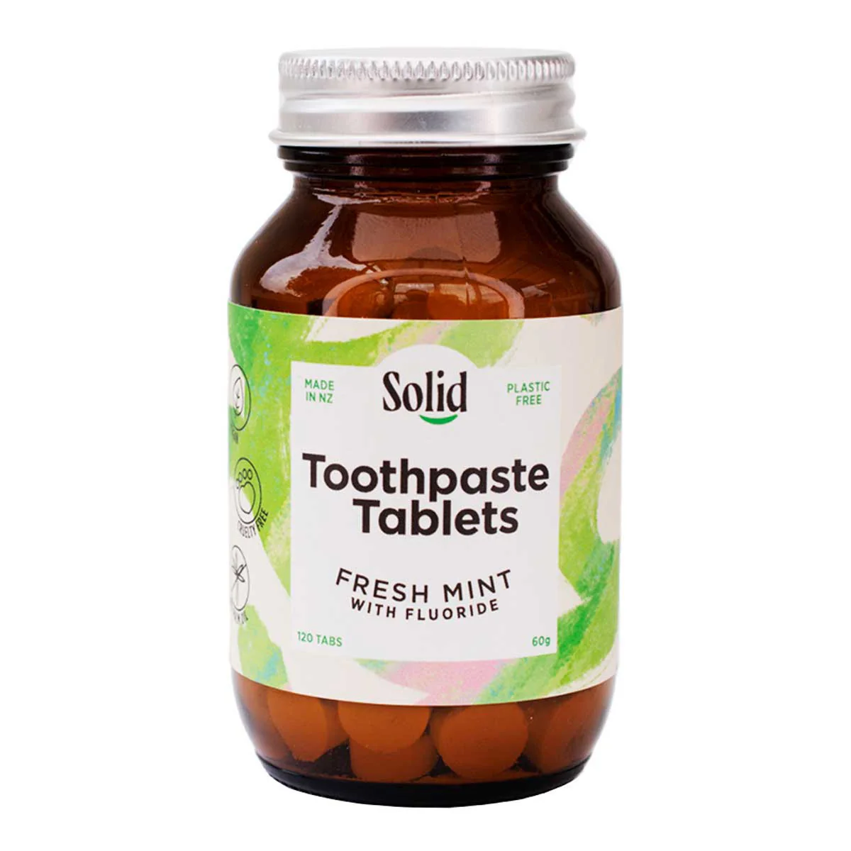 Toothpaste Tablets - Fresh Mint with Fluoride - Image 2
