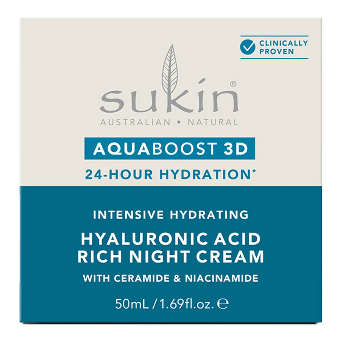 AquaBoost 3D Hyaluronic Acid Night Cream - Image 2