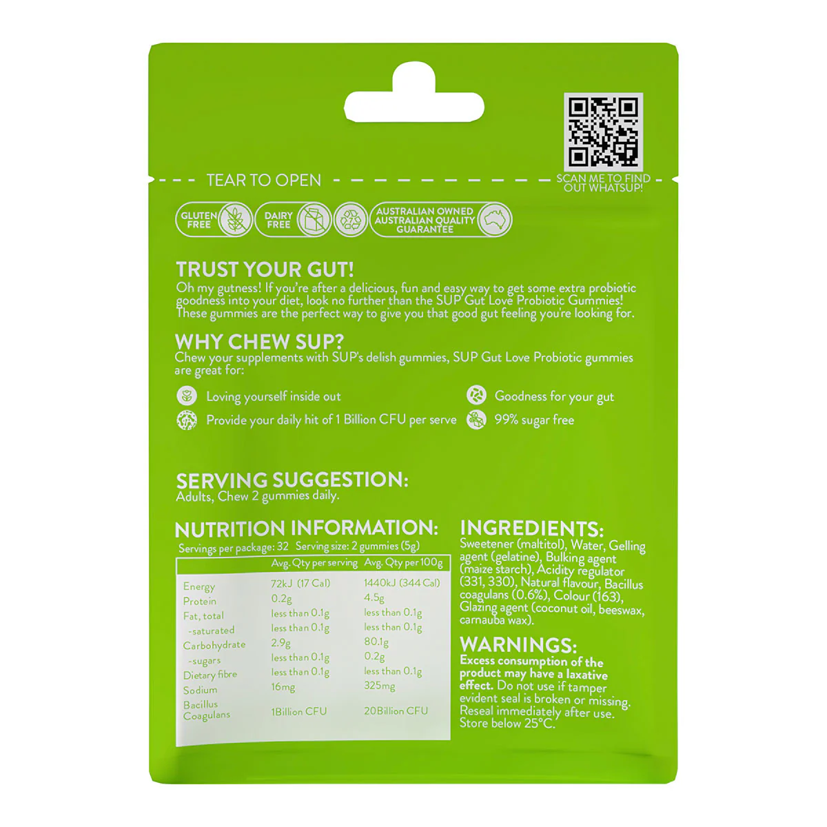 Gut Love Probiotic Gummies - Image 2