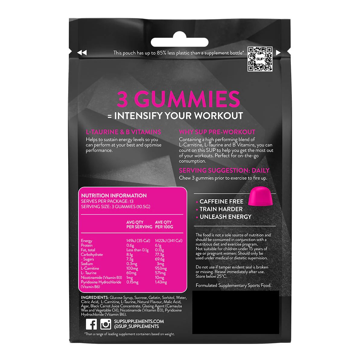 Pre-Workout High Performance Gummies - Image 2
