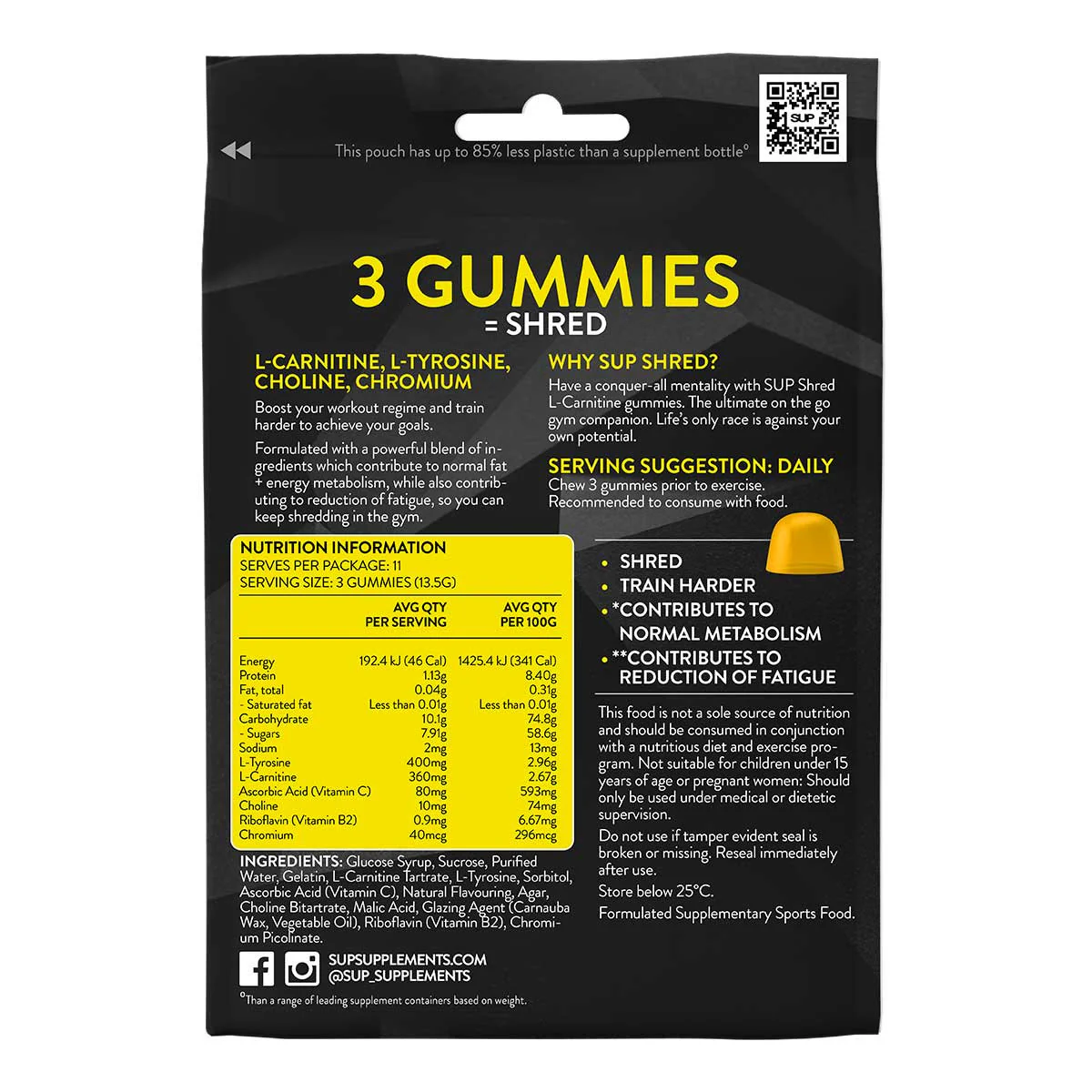 Shred L-Carnitine High Performance Gummies - Image 3