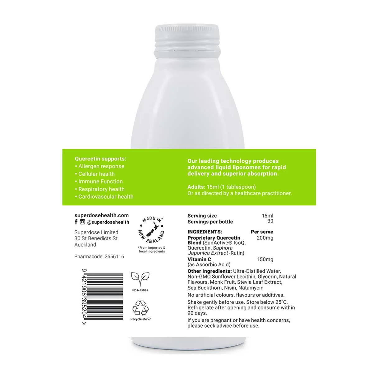 Quercetin Liposomal 200mg - Image 3