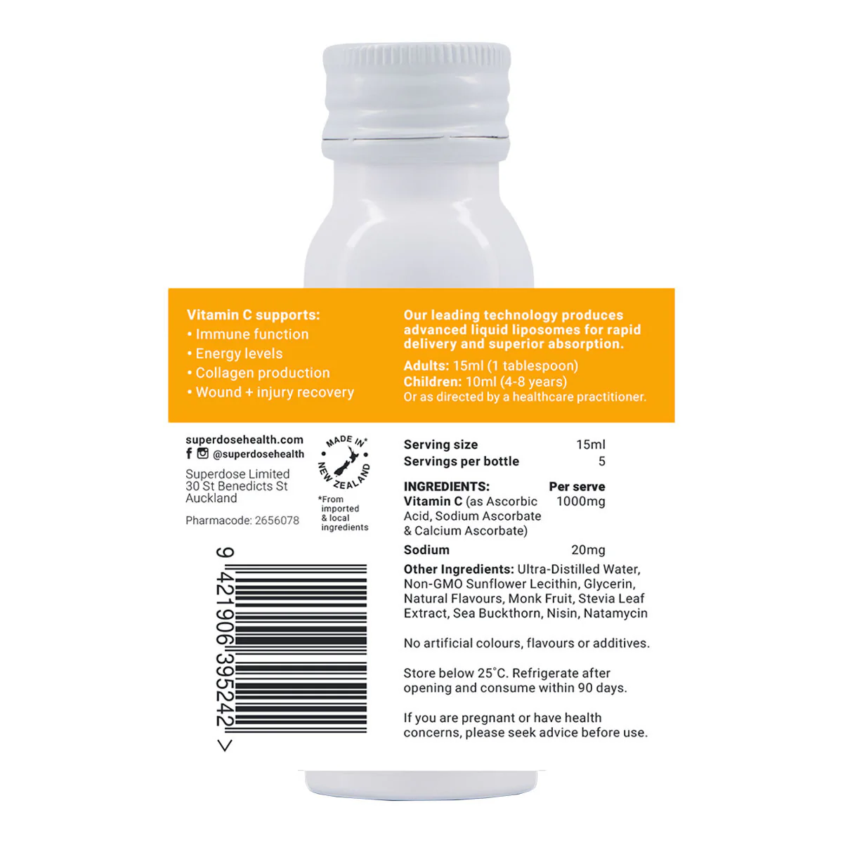 Vitamin C Liposomal 1000mg - Image 4