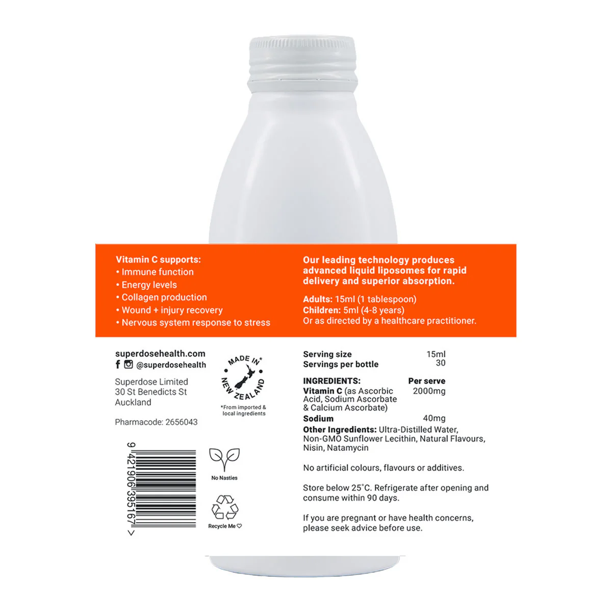 Vitamin C Liposomal 2000mg - Image 4