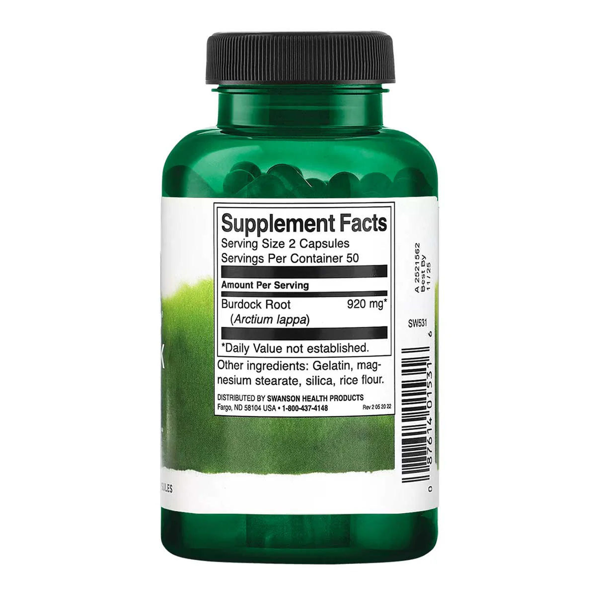 Burdock Root - Full Spectrum 460mg - Image 2