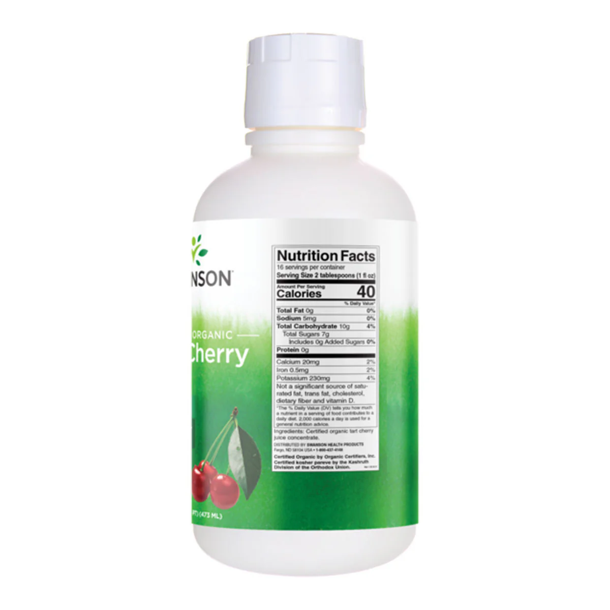 Certified Organic Tart Cherry Juice - Image 2