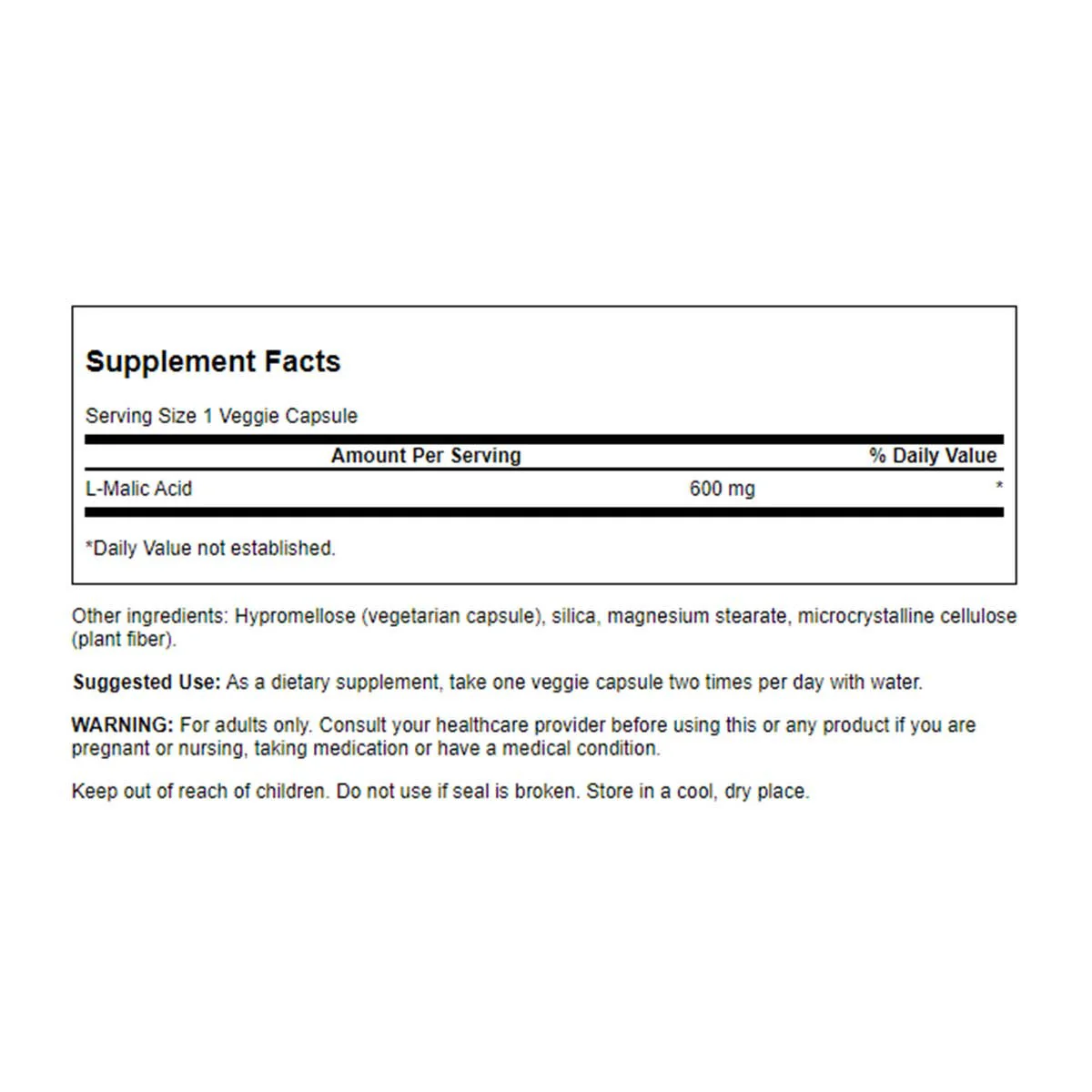 Malic Acid Energy Support - Image 2