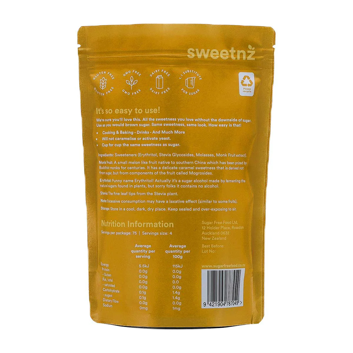 Golden Brown Sweetener - Image 2