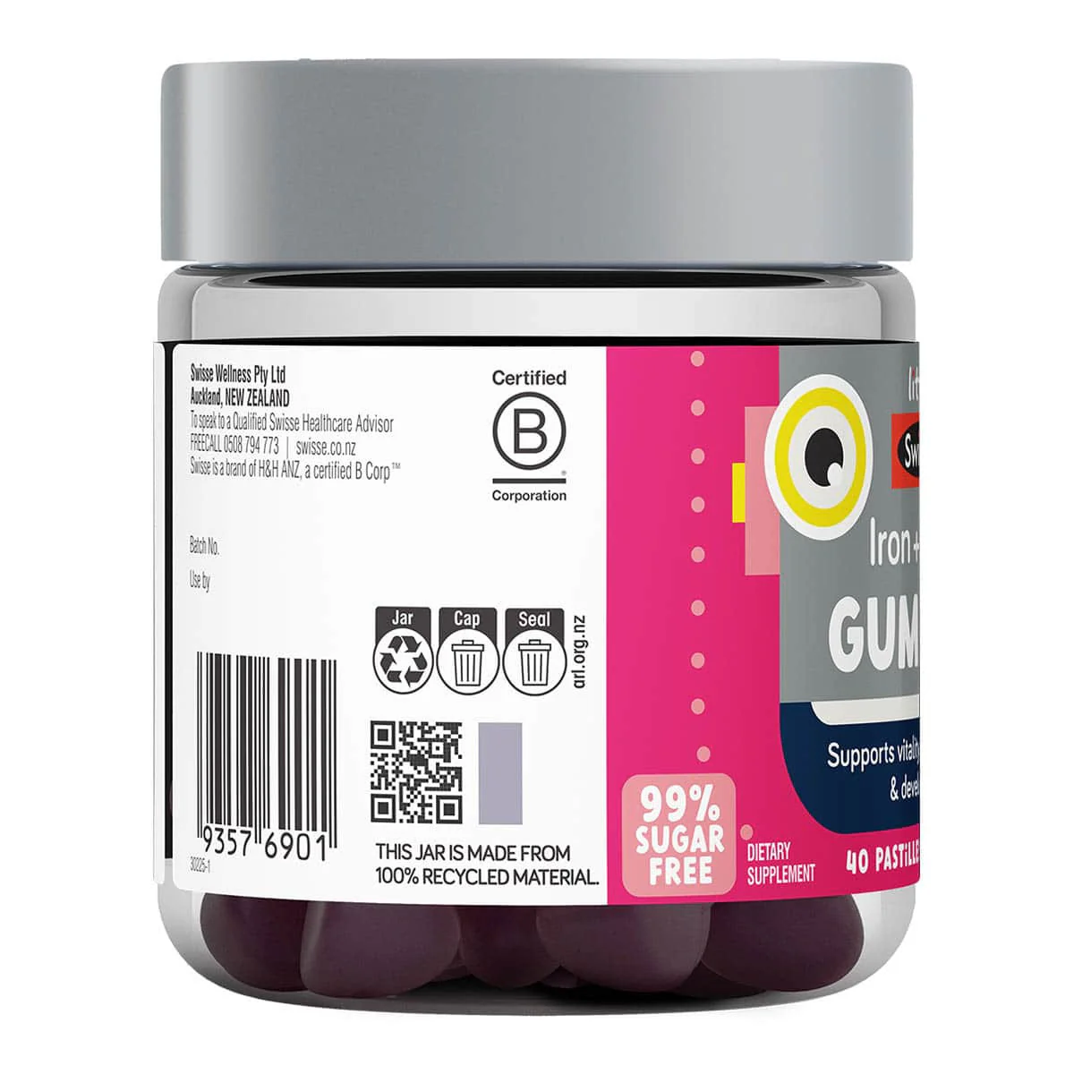 Little Swisse Iron + Vit C Gummies - Image 3
