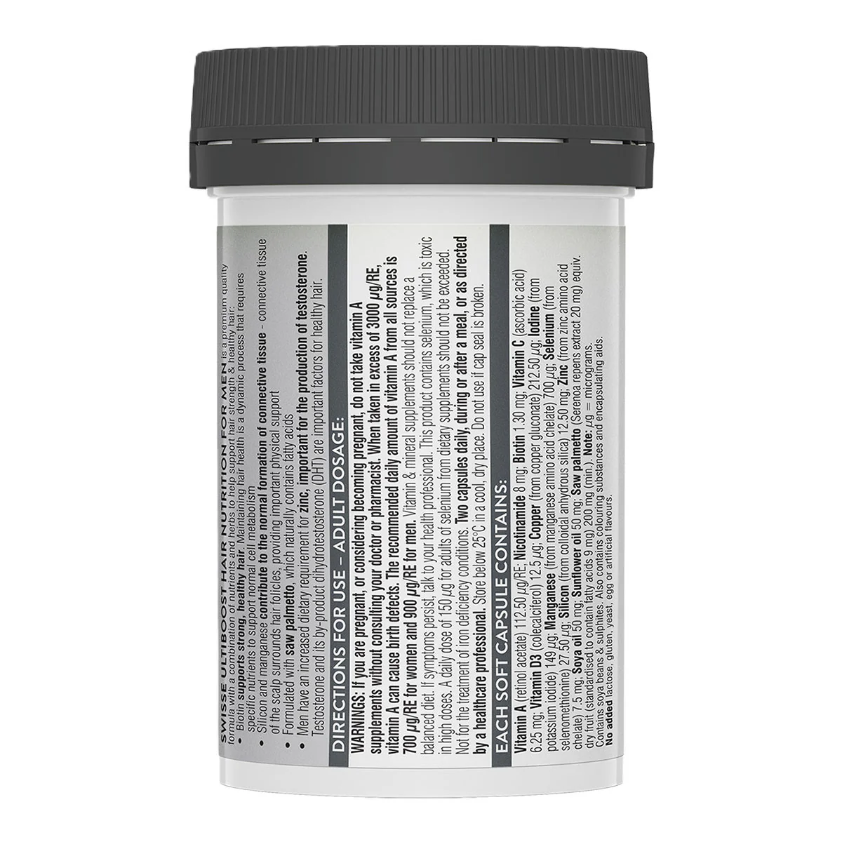 Ultiboost Hair Nutrition For Men - Image 2