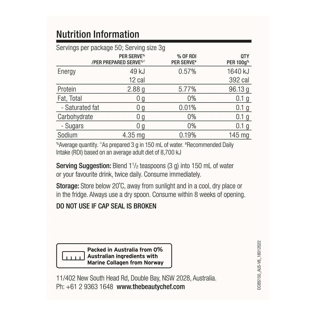 Deep Marine Collagen Inner Beauty Support - Image 4