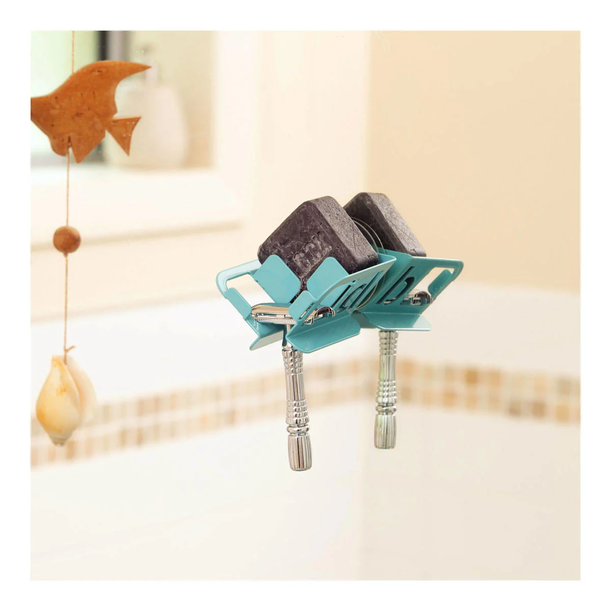 Teal Safety Razor Dock - Image 2