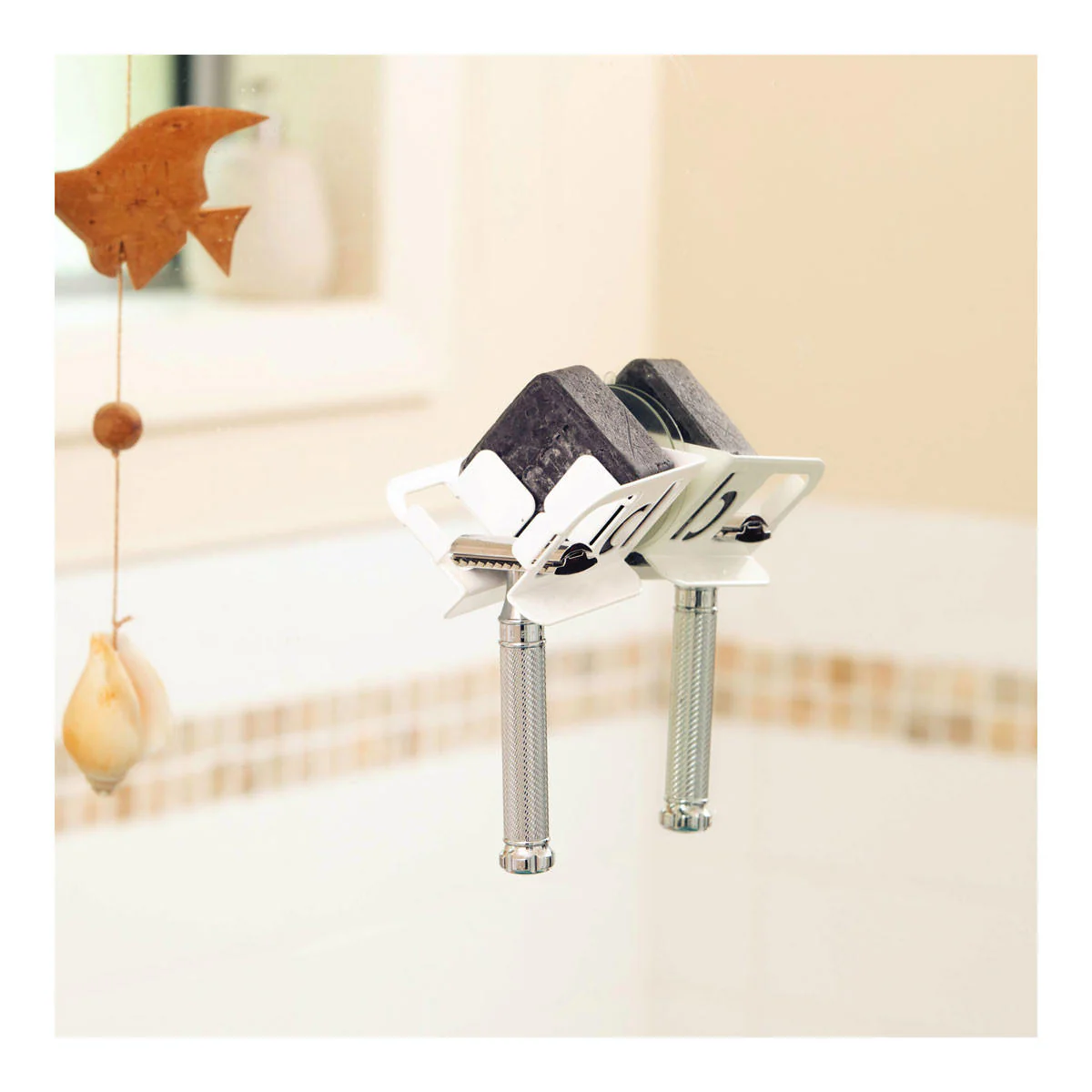 White Safety Razor Dock - Image 2