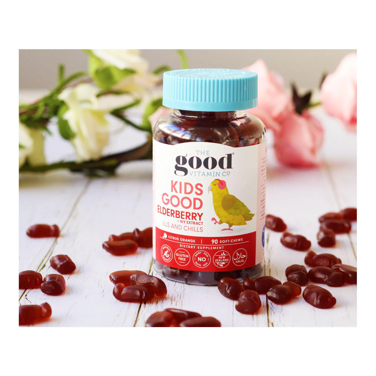 Kids Good Elderberry + Ivy Extract Ills & Chills - Image 3