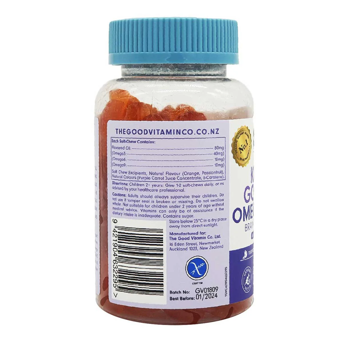 Kid's Good Omega 3 Brain Support - Image 2