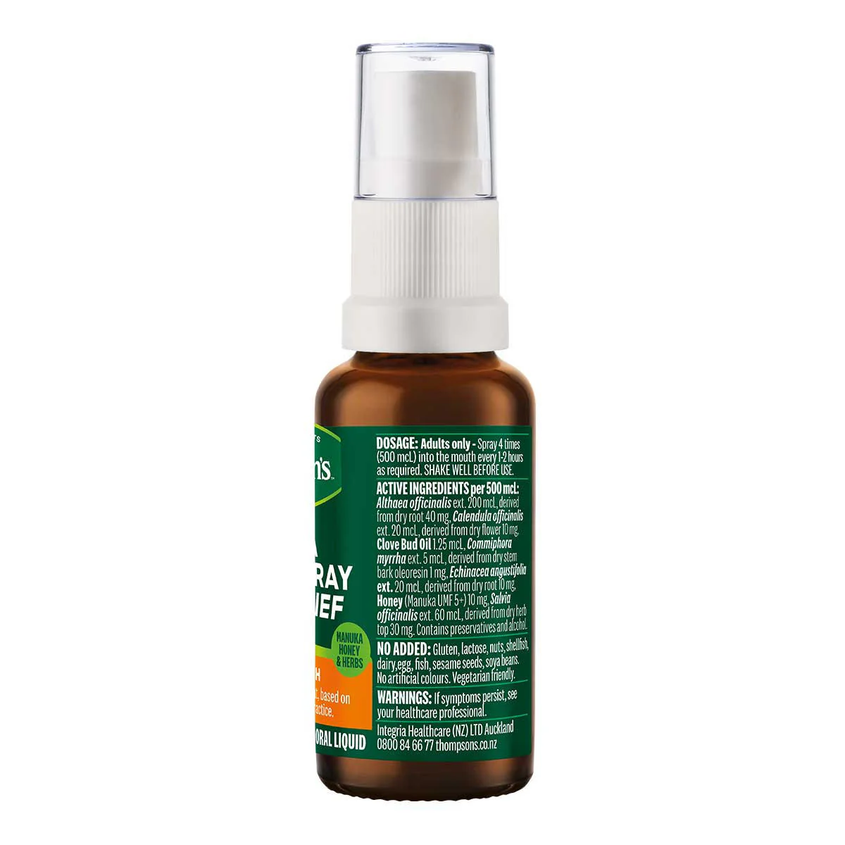 Manuka Throat Spray Rapid Relief - Image 2