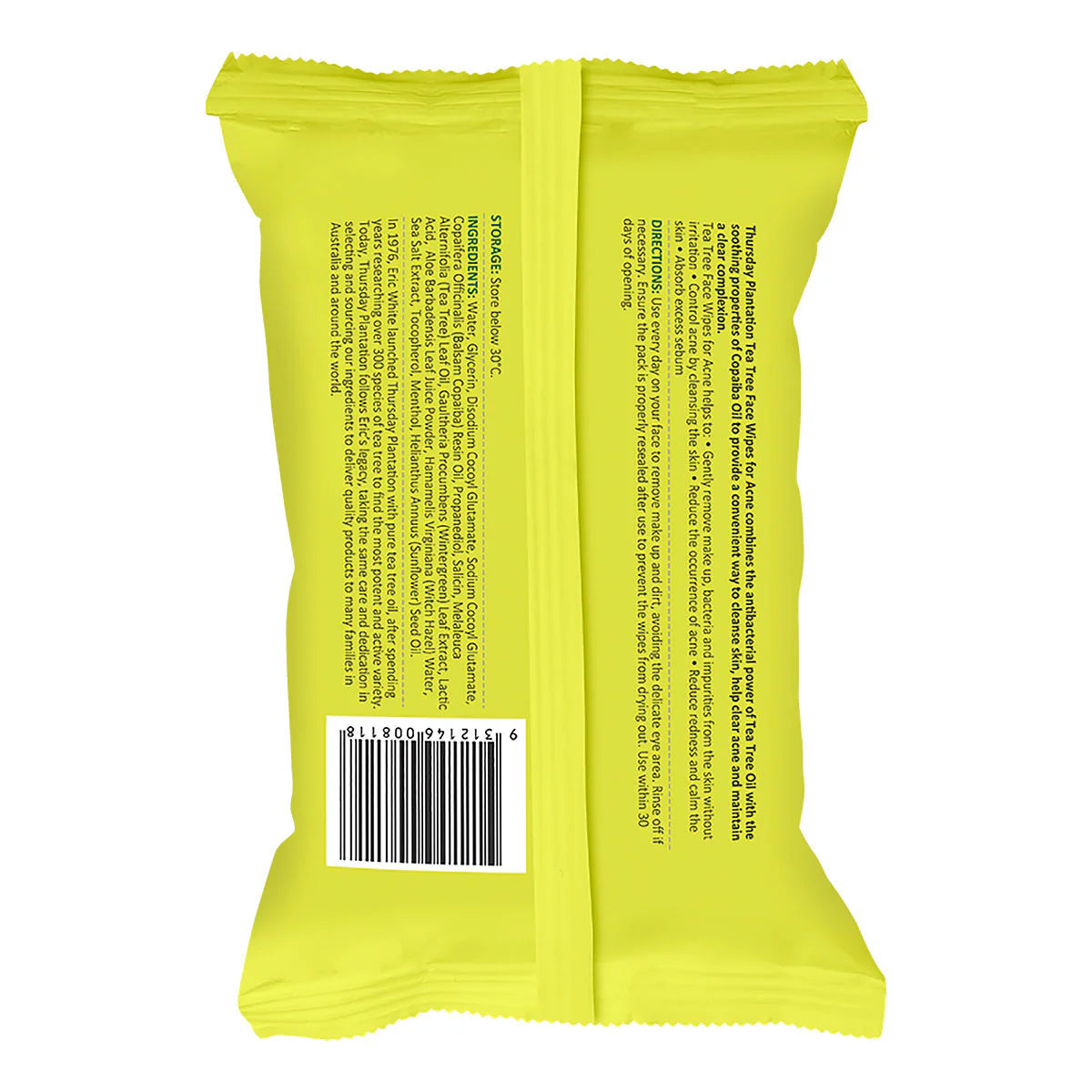 Tea Tree Face Wipes for Acne - Image 2