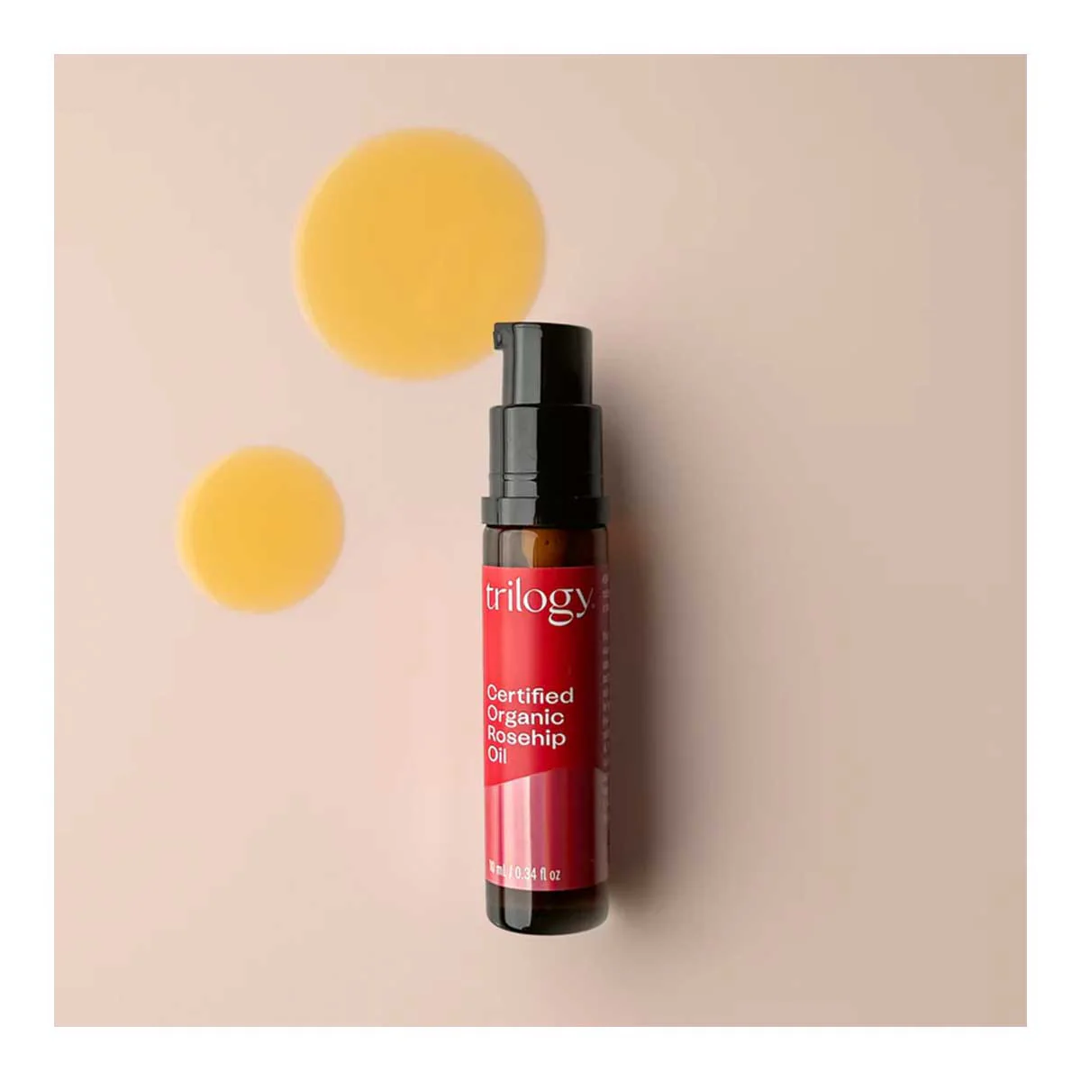 Certified Organic Rosehip Oil - Pump Applicator - Image 2