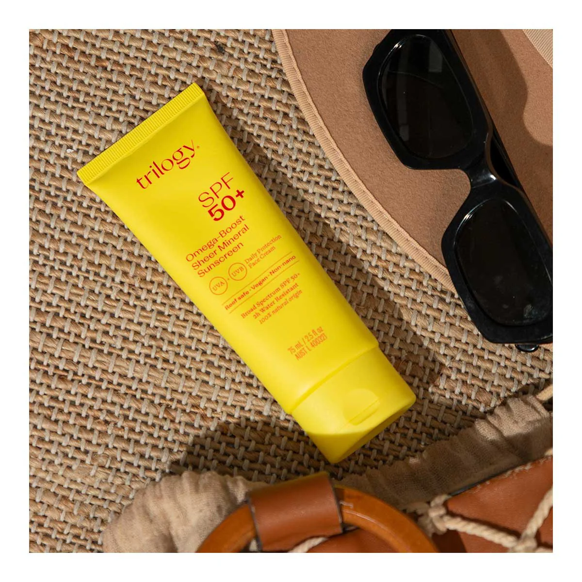 SPF 50+ Omega-Boost Sheer Mineral Sunscreen - Image 3