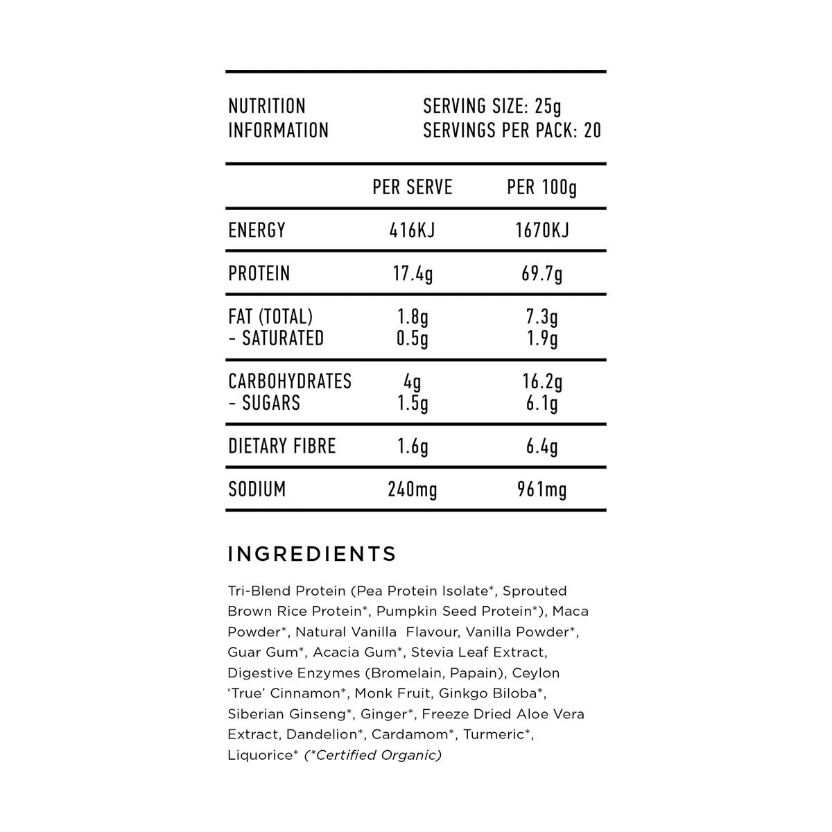 Lean Protein Vanilla - Image 3