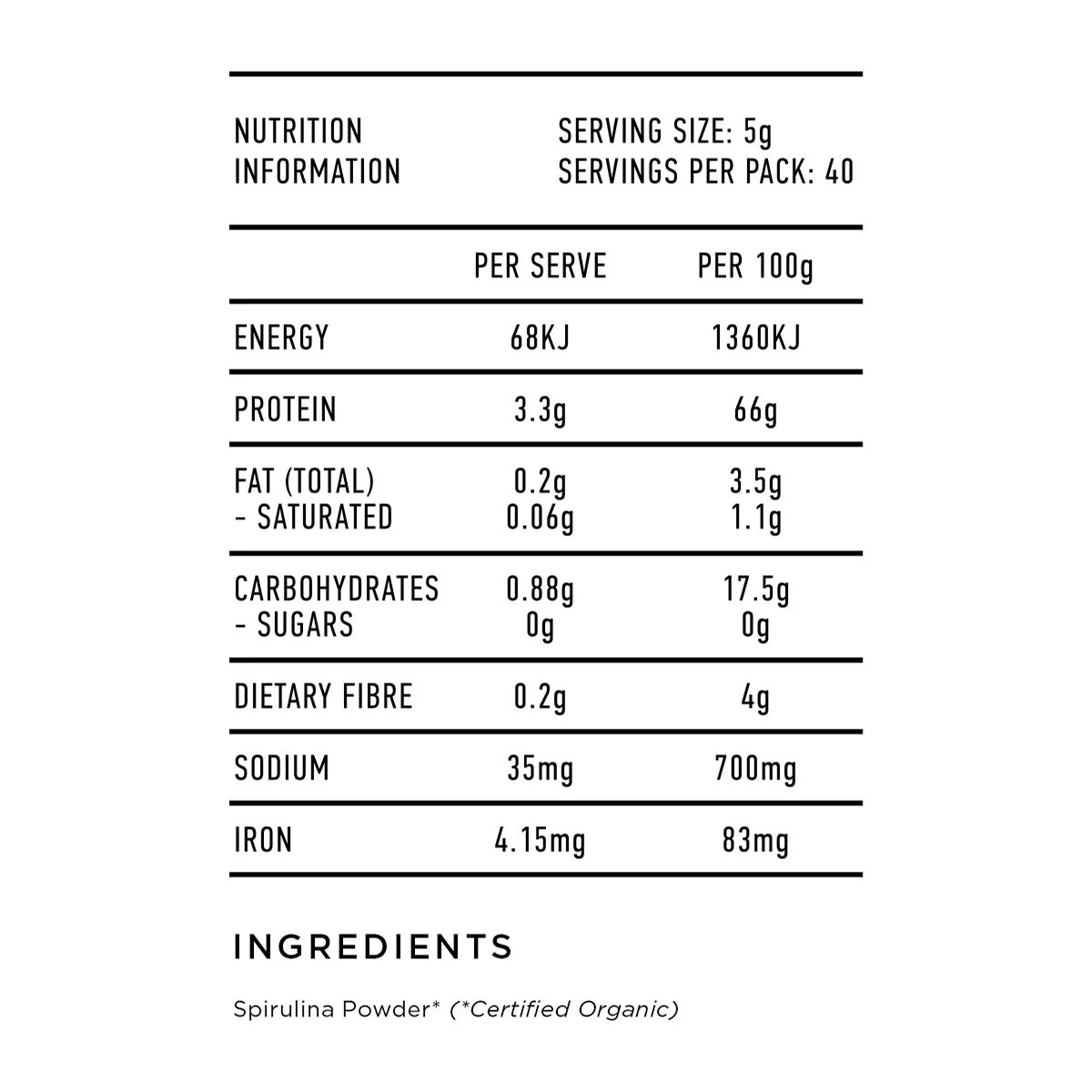 Spirulina Powder - Image 3