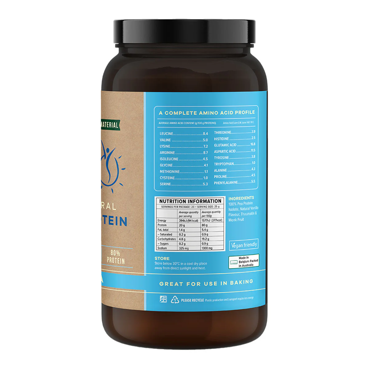 Protein Powder - Vanilla - Image 3