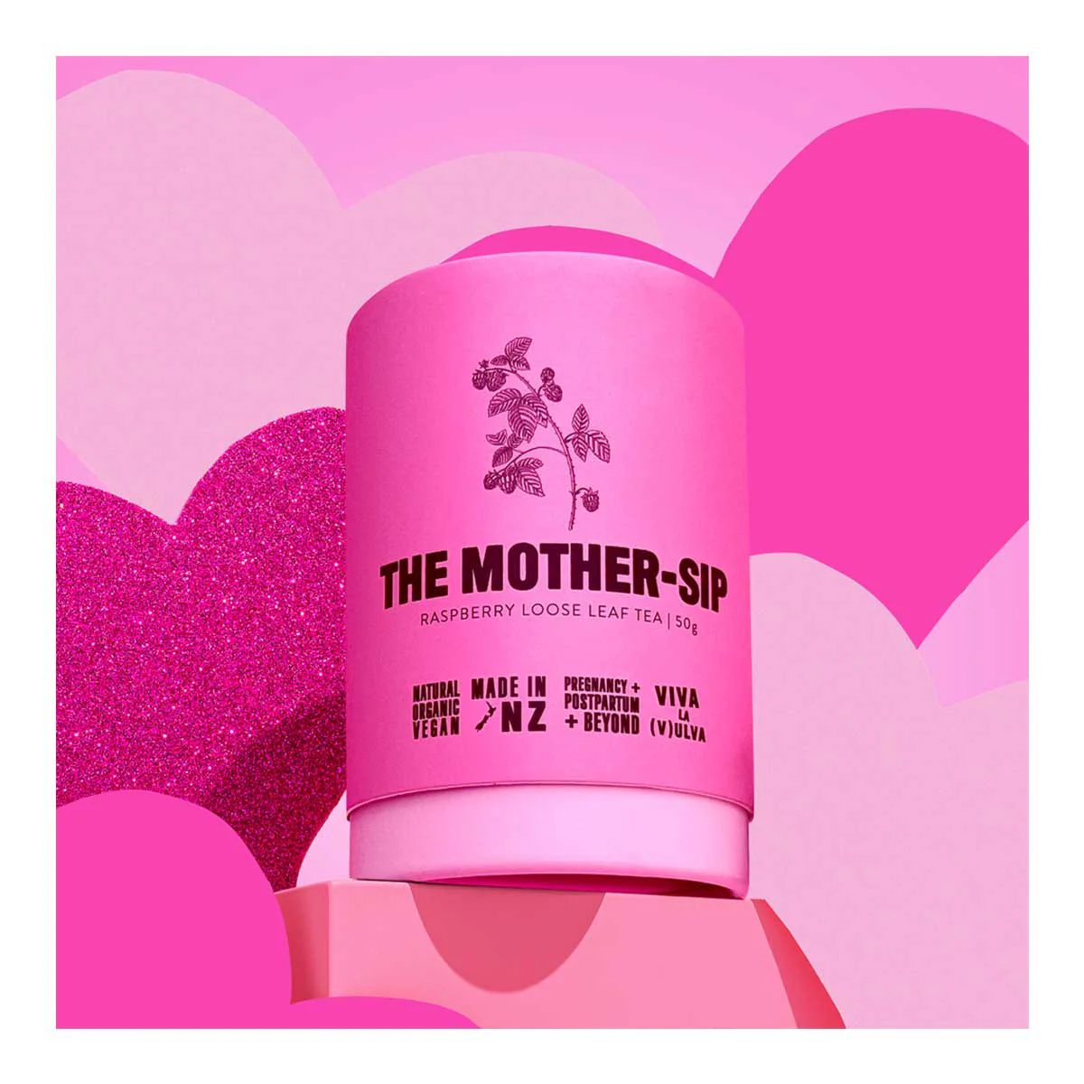 The Mother-Sip Raspberry Loose Leaf Tea - Image 2