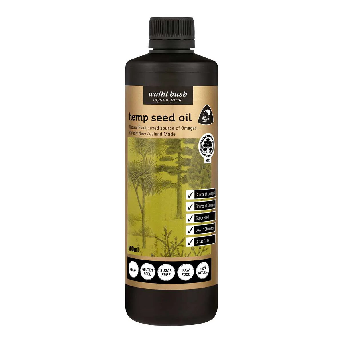 Certified Organic Hemp Seed Oil - Image 2