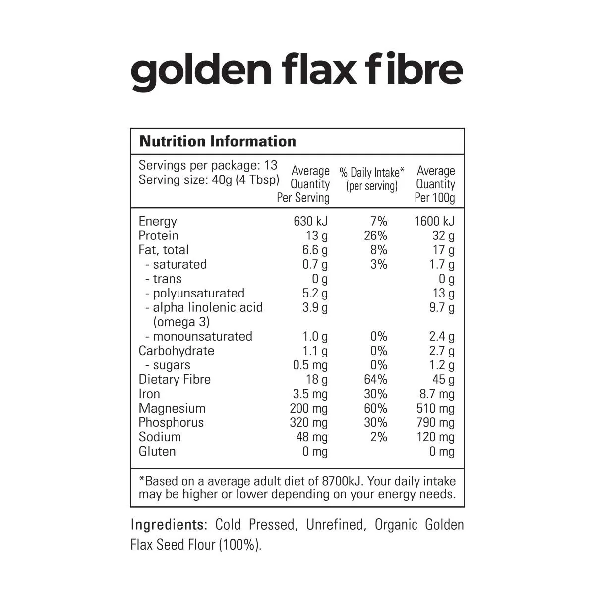 Golden Flax Fibre - Image 2