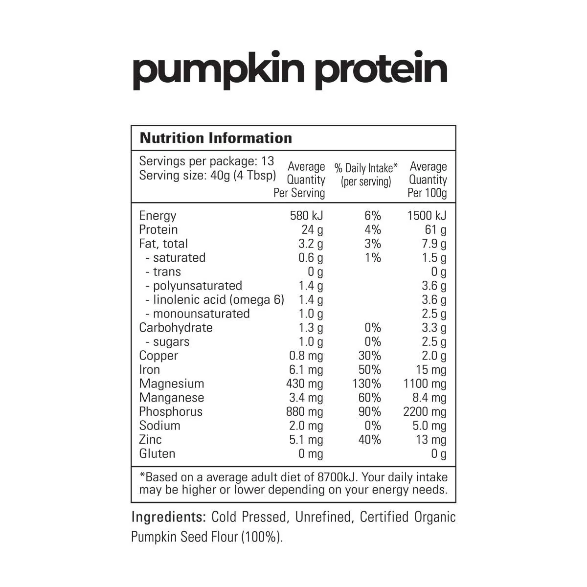 Pumpkin Protein - Image 2