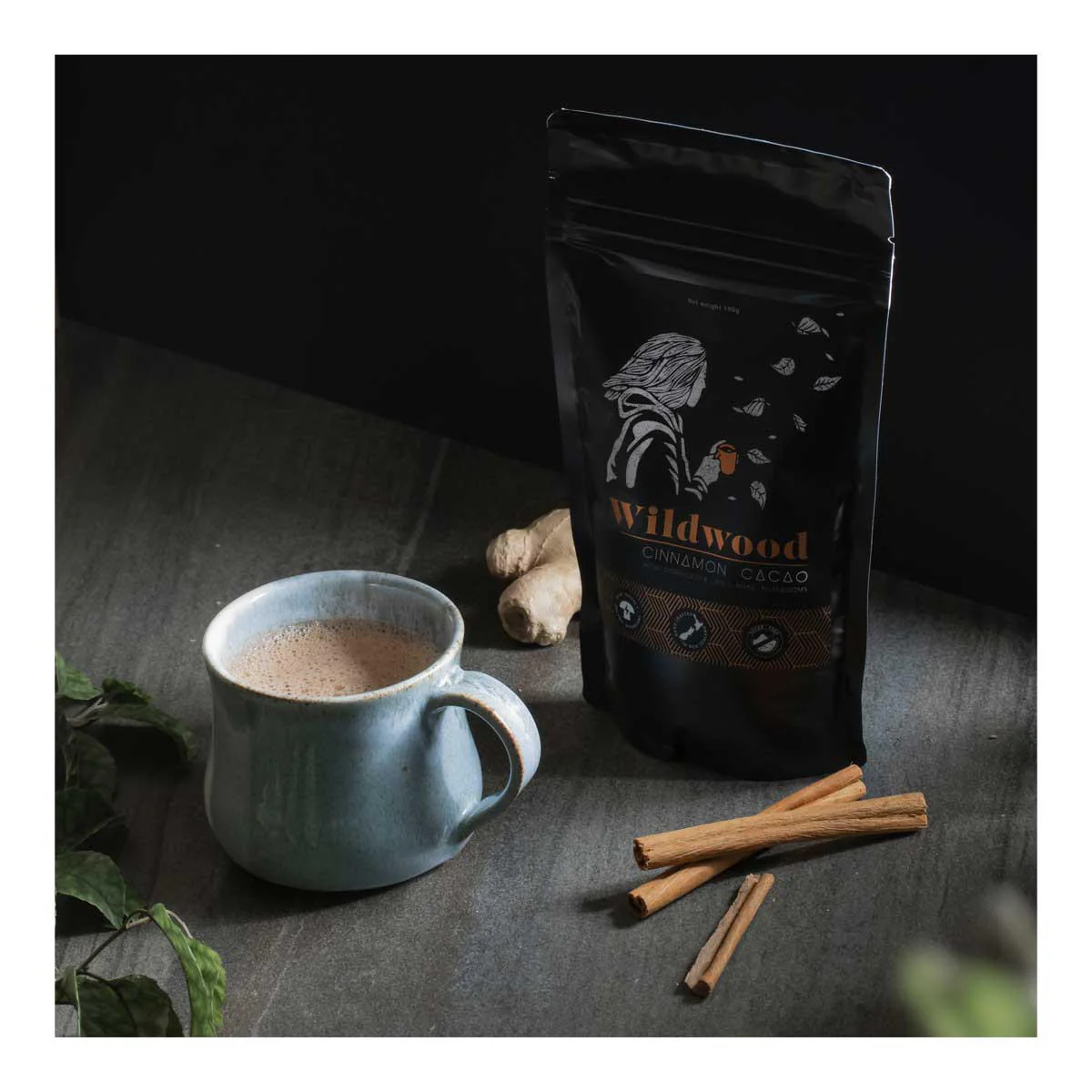 Cinnamon Cacao with Cordyceps & Lions Mane Mushroom - Image 4
