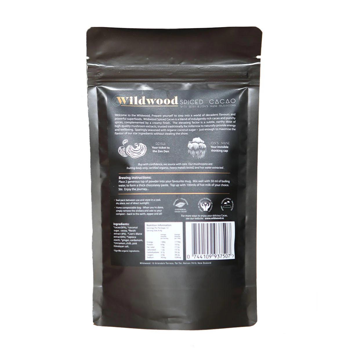 Spiced Cacao with Reishi & Lions Mane Mushroom - Image 2