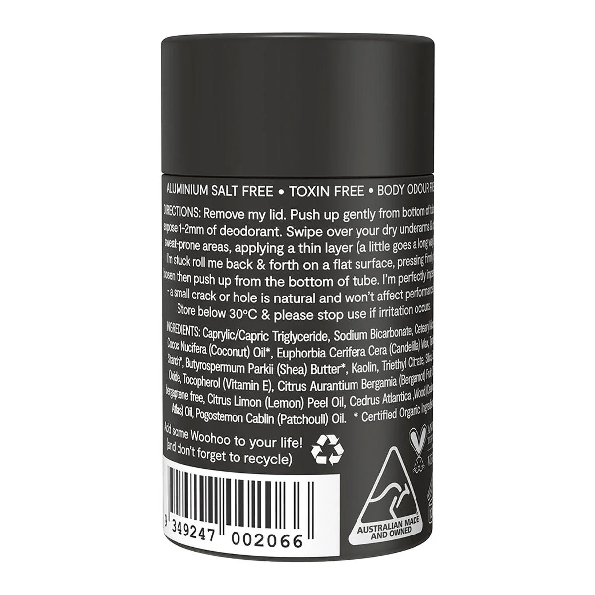 All Natural Deodorant & Anti-Chafe Stick - Tux - Image 2