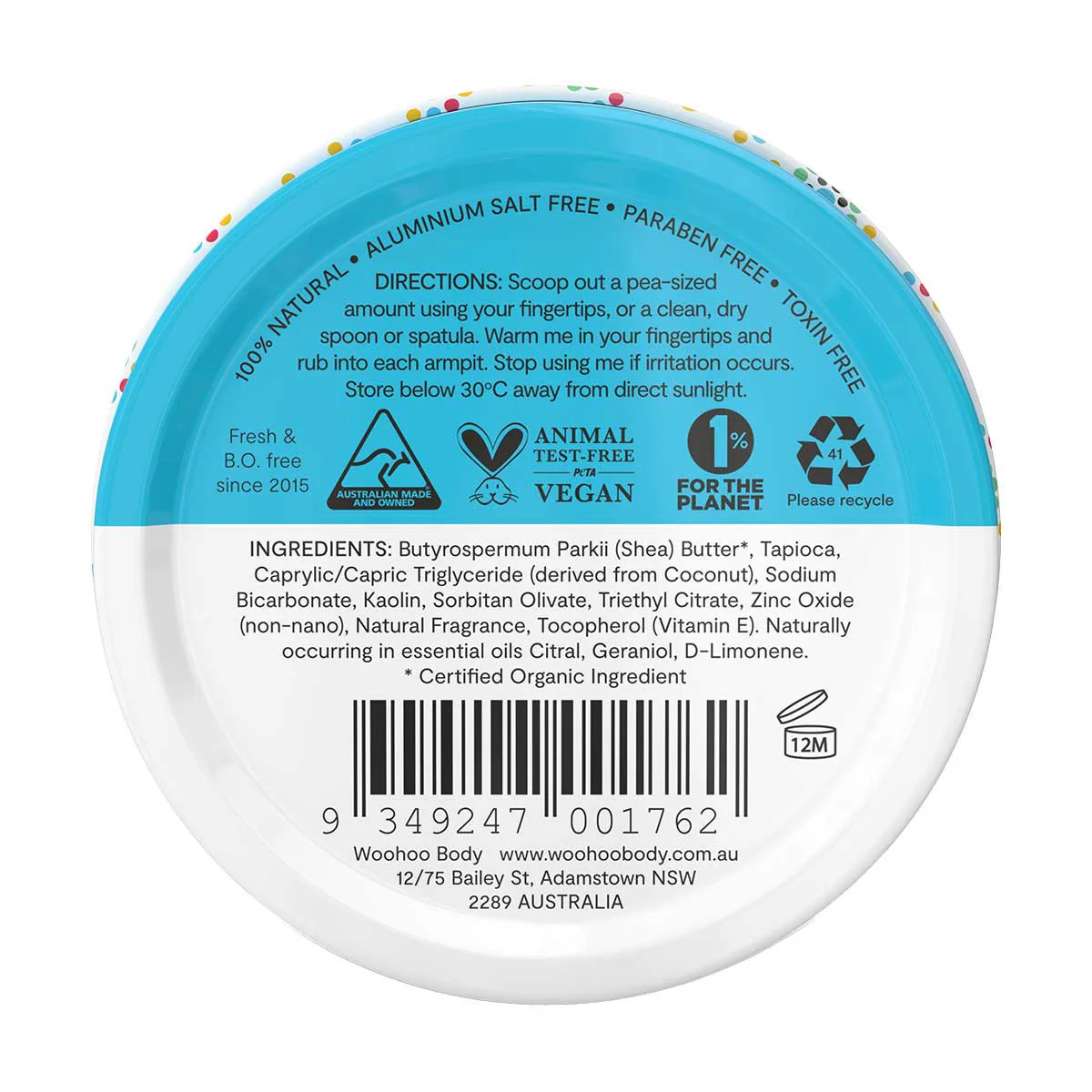 All Natural Deodorant Paste - Surf - Image 2