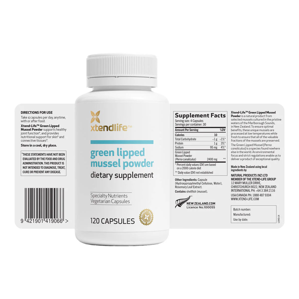 Green Lipped Mussel Powder - Image 2