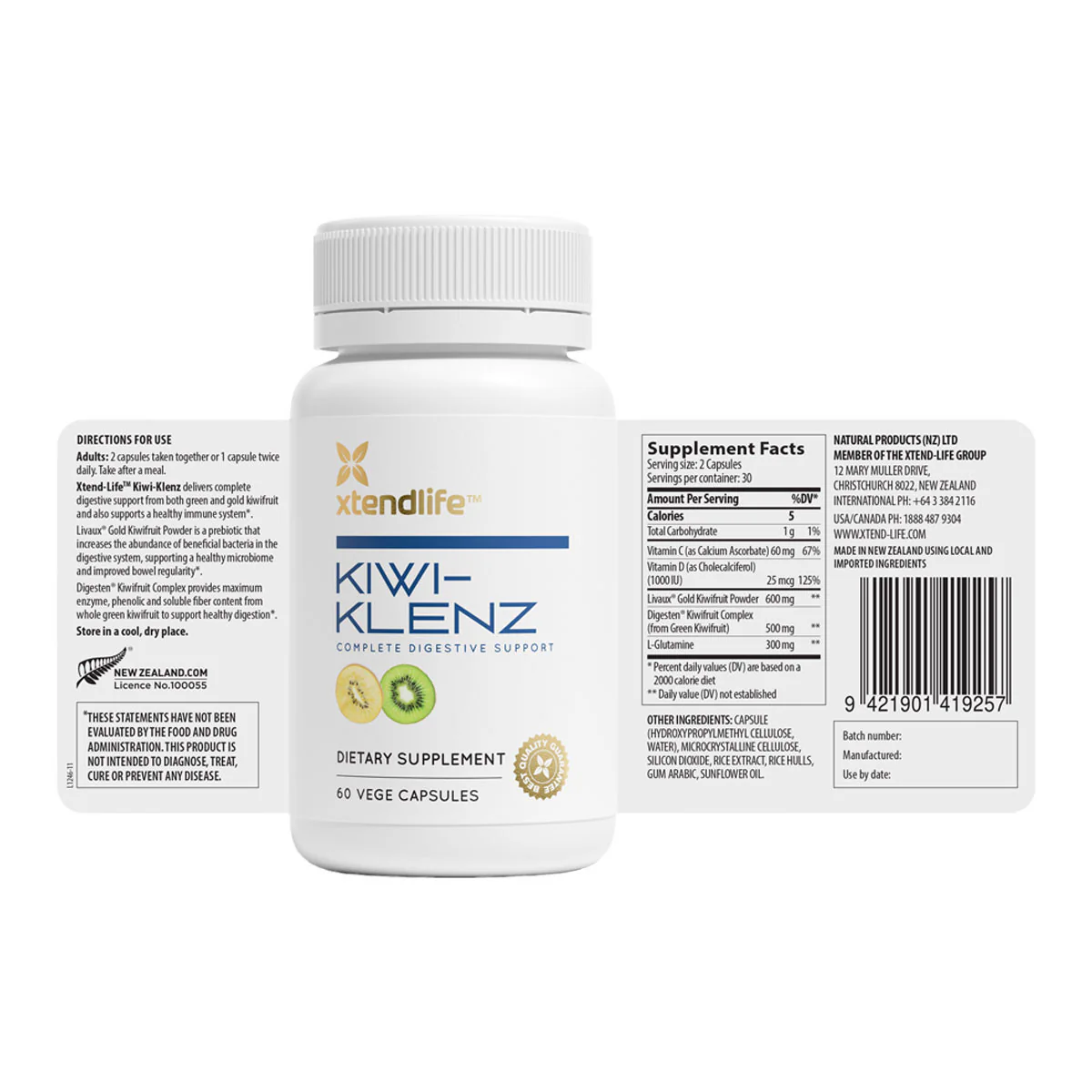 Kiwi-Klenz Complete Digestive Support - Image 2