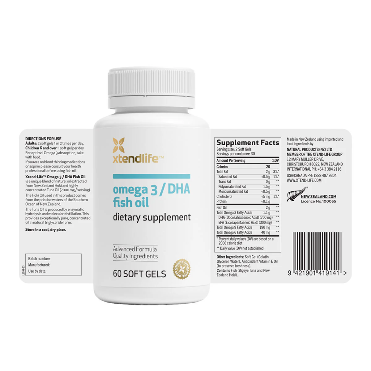 Omega 3/DHA Fish Oil - Image 2