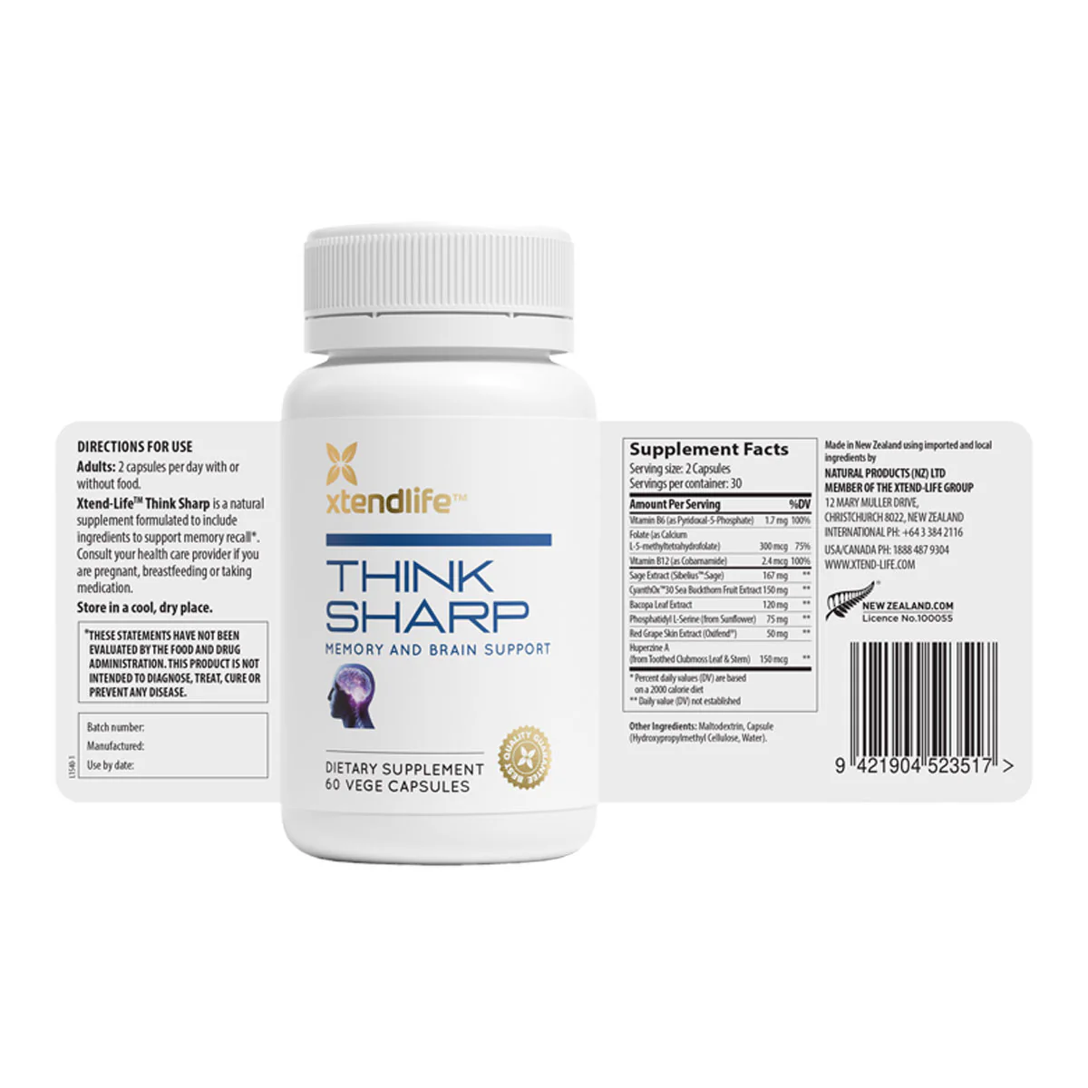 Think Sharp Memory & Brain Support - Image 2